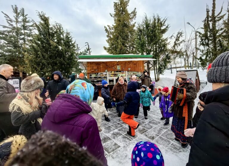 Масленица в Алексиевском храме д. Середниково