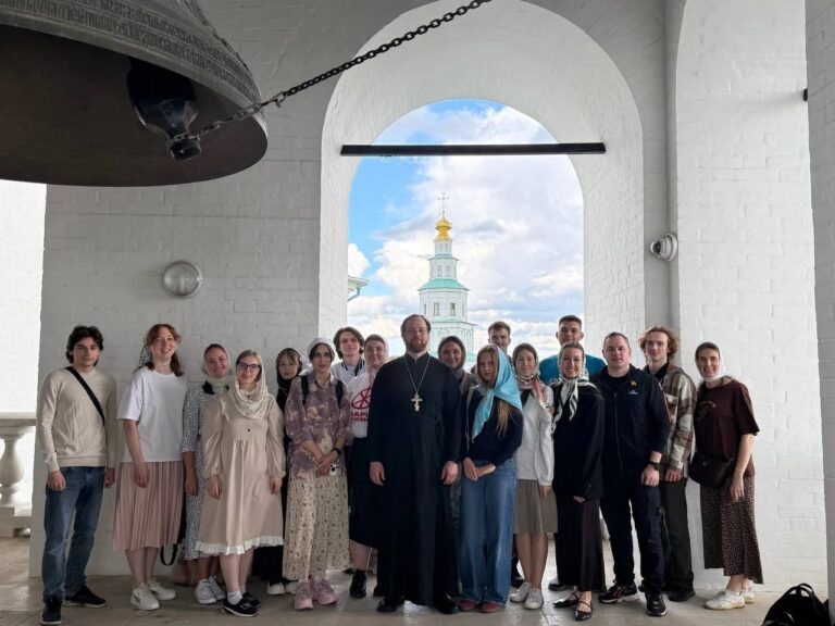 Молодежь Химкинского благочиния в Ново-Иерусалимском монастыре
