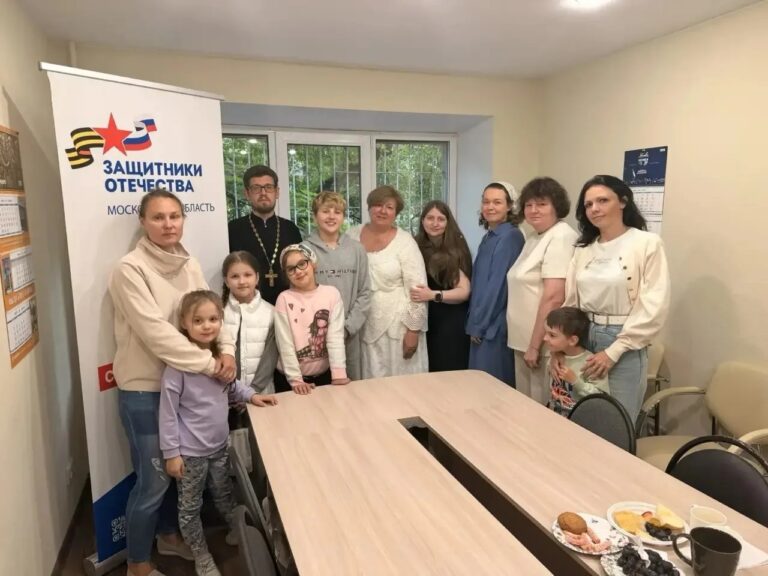 Встреча с семьями погибших участников Специальной Военной Операции в Химкинском благочинии