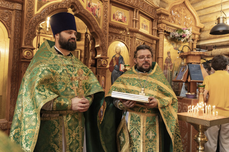 Престольный праздник в храме Петра и Февронии мкр.Подрезково